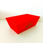 YBLPAK Custom Disposable Red Chocolate Take Away Box for Fried Chicken Sugar Candy Snack High End Paper Container Food Packaging – Image 4