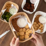 Xiamen 17oz 25oz 34oz Kraft Paper Food Bowls Eco Friendly Disposable to Go Container for Snack Lunch Bread Meal Prep Takeout Box - Image 5