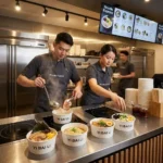 Eco-Friendly Disposable Induction-Heatable Paper Bowl OEM Printed for Instant Noodle Ramen Soup Salad Packaging - Imagen 6