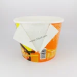 YBLPAK Disposable Paper Container Ramen Noodle Bowl Soup Cup Eco Friendly Food Grade Custom Printed Double Wall With Sealing Lid - Imagen 4