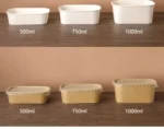 Wholesale Kraft Paper Salad Bowl with Lid Custom Printed Unique Competitive round Design for Bread Hamburgers Milk – Image 5