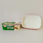 YBLPAK Premium Square 500ml Paper Pasta Bowls Biodegradable Recyclable Instant Food Packaging Microwave Safe Portable for Travel – Image 2