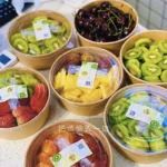 Disposable Wholesale 8oz-32oz PE Coated White Paper Bowl 1500ml Container Paper Cup Soup Cup Custom Logo Paper Plates Bowls - 画像 (3)