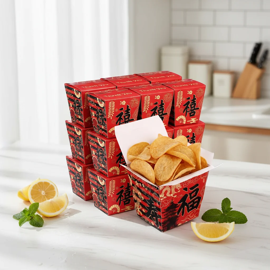Ha2afd21e692f4df3b33212de66e1a534t.webp YBLPAK Wholesale Custom 16oz 32oz Disposable Noodle Box Kraft Paper Food Container Leak & Grease Resistant Rectangle to Go Boxes - Imagen 1