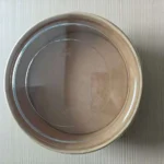 Xiamen 150mm/165mm Easy Open PET PP Plastic Lids Round Shape for Kraft Paper Salad Soup Bowl Disposable Bowl Lids with Anti-Leak – Image 4