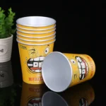 YBLPAK Custom 420ml Disposable Snack Cups Aluminum Coated Food Grade 14oz Paper Ramen Cups for French Fries Chips Cookies Cereal - Image 2