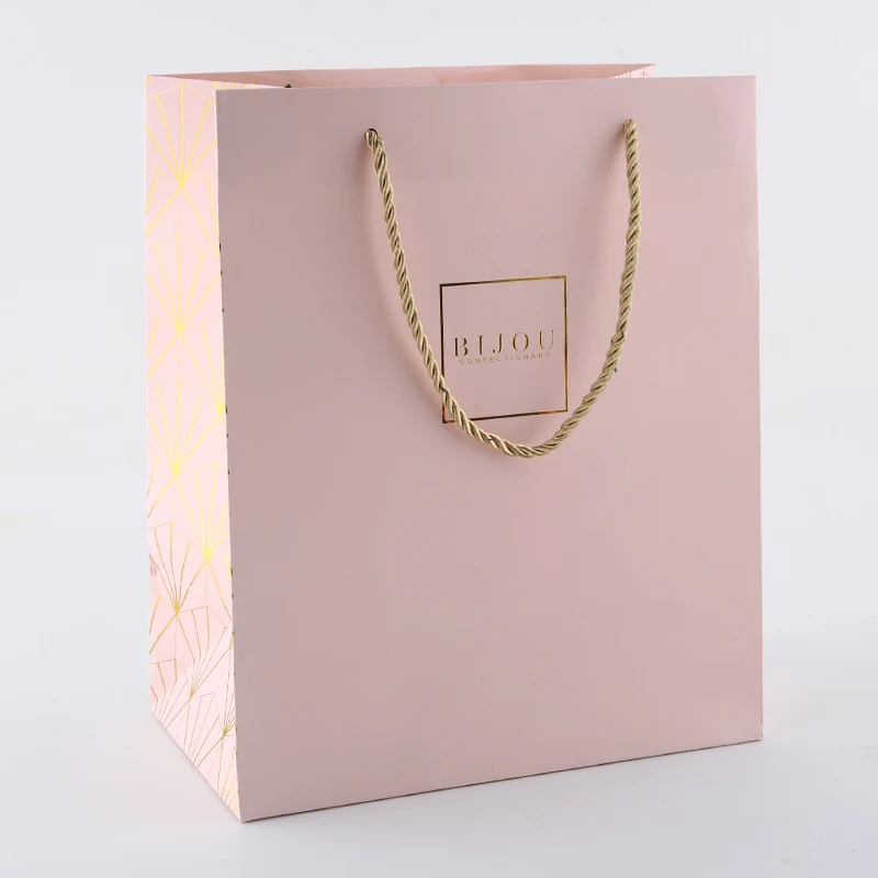Hb0df25ba94514a19ad7479d32884d8c2y.webp Jewelry Business Supplier Wedding Grocery Shopping Paper Bags Packaging Low Price Clothing Shopping Tote Art Gift Paper Bags - Imagen 1