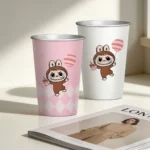 YBLPAK Custom Printed 8 16oz Disposable Paper Cups for Coffee Milk Tea Champagne Brandy Eco Friendly Takeaway Beverage Packaging