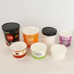 Custom Logo Noodle Packaging Cup Feature  Paper Soup Cup with Lid - Image 5