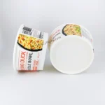 YBLPAK Hot Sell 910mL Instant Noodle Paper Cups Disposable Eco Friendly Compostable Food Container Takeaway Restaurant Meal Soup - Image 2