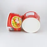 YBLPAK 828ml Paper Soup Cups Bowls for Instant Noodle Sustainable Portable Non Toxic BPA Free Durable Convenient Green Certified - Image 3