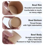 Xiamen 0.5oz 1oz 2oz Disposable Compostable Kraft Paper Condiment Cups Food Grade Microwave Safe PE Coated Stylish for Dips Jams - Imagen 2