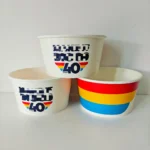 Hot 720ml Paper Cups Bowls for Instant Noodle Soup Snack Dessert Freezer Safe Recycled Content Eco Lightweight Compact Certified