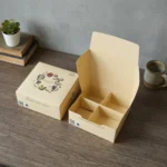 YBLPAK Eco Friendly Paper Snack Boxes for Cookie Dessert Candy Biodegradable Food Packaging Disposable Nuts & Kernels Containers