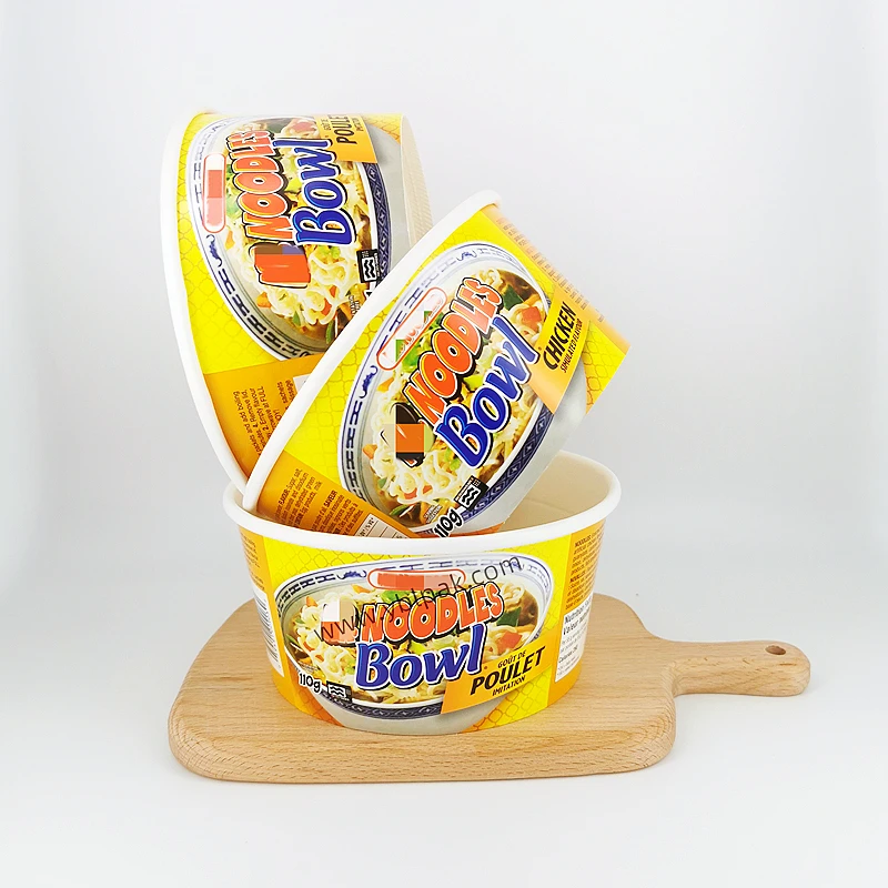 Hbed76b3816fd4b91820f82964a48d549R.webp YBLPAK Hot Sale Instant Noodle Paper Cup 1130ml Oil Resistant Multi Cuisine High Quality Culinary Enhanced Rugged Hot Food Ready - Image 1