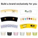 Xiamen Wholesale 3 4 5 6 8 12 16oz Disposable Biodegradable Ice Cream Paper Cups With Lids for Sherbet Soft Serve Hard Ice Cream - Image 6