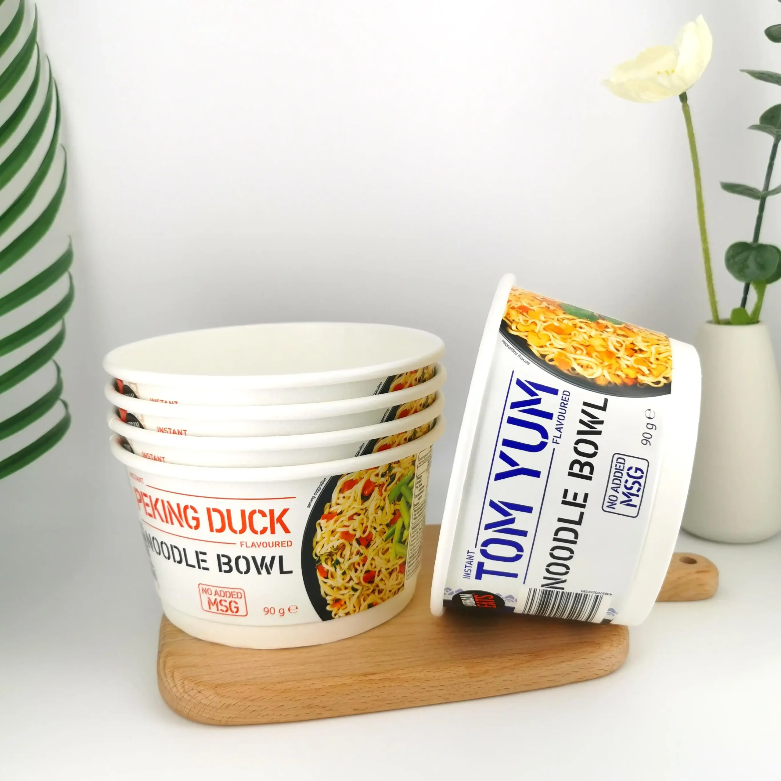 Hc0e69250b4994b2ab752f88c8e9f780eM.webp YBLPAK Hot Sell 910mL Instant Noodle Paper Cups Disposable Eco Friendly Compostable Food Container Takeaway Restaurant Meal Soup - Image 1