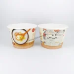 YBLPAK 785ml Coated Paper Bowl for Instant Porridge Double Wall Disposable Noodle Cup Paper Container for Instant Food Packaging - 画像 (2)
