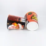 YBLPAK Sustainable 670mL Instant Noodle Paper Cup Heat Retaining Disposable Bowl for Hot Noodles Non Toxic Custom Bulk Packaging – Image 2