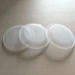 Xiamen Disposable Plastic Transparent Clear Dome Lids Cup Translucent Flat Cover Bottle Cap PP PET Food Container Salad Closures - Image 3