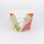 YBLPAK 36oz Double Layer Paper Bowl for Instant Noodles Disposable Craft Paper Soup Container Snack Ramen Takeaway Packaging Cup – Image 3