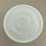 Xiamen 90mm Eco-Friendly Durable Pilfer-Proof PLA Plastic Lids for 8oz Paper Soup Cup Disposable Easy Open Compostable Cup Cover - 画像 (4)