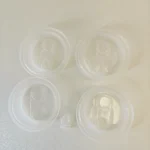 YBLPAK Wholesale Disposable 80mm 90mm PP Plastic Lid Leak-Proof Easy Open Food Grade Eco-Friendly clear White Red Coffee Cup Lid – Image 2