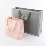BTO Printed Luxury Brown Gift Shopping Food Takeaway Carry Bag Handles Packaging Custom Craft Kraft Paper Bags With Your Own Log - Image 4