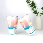 YBLPAK Custom Korea Style 4oz 8oz 10oz 12oz 16oz 20oz Paper Cups Disposable Double Wall Coffee Paper Cup for Hot Drink Macchiato