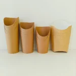 Xiamen Custom Logo 12oz 16oz 20oz Disposable Paper French Fry Cups for Charcuterie Snack Sweet Potato Bread French Fries Holder – Image 5