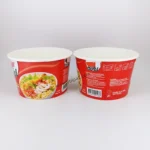 YBLPAK 828ml Paper Soup Cups Bowls for Instant Noodle Sustainable Portable Non Toxic BPA Free Durable Convenient Green Certified - Image 2