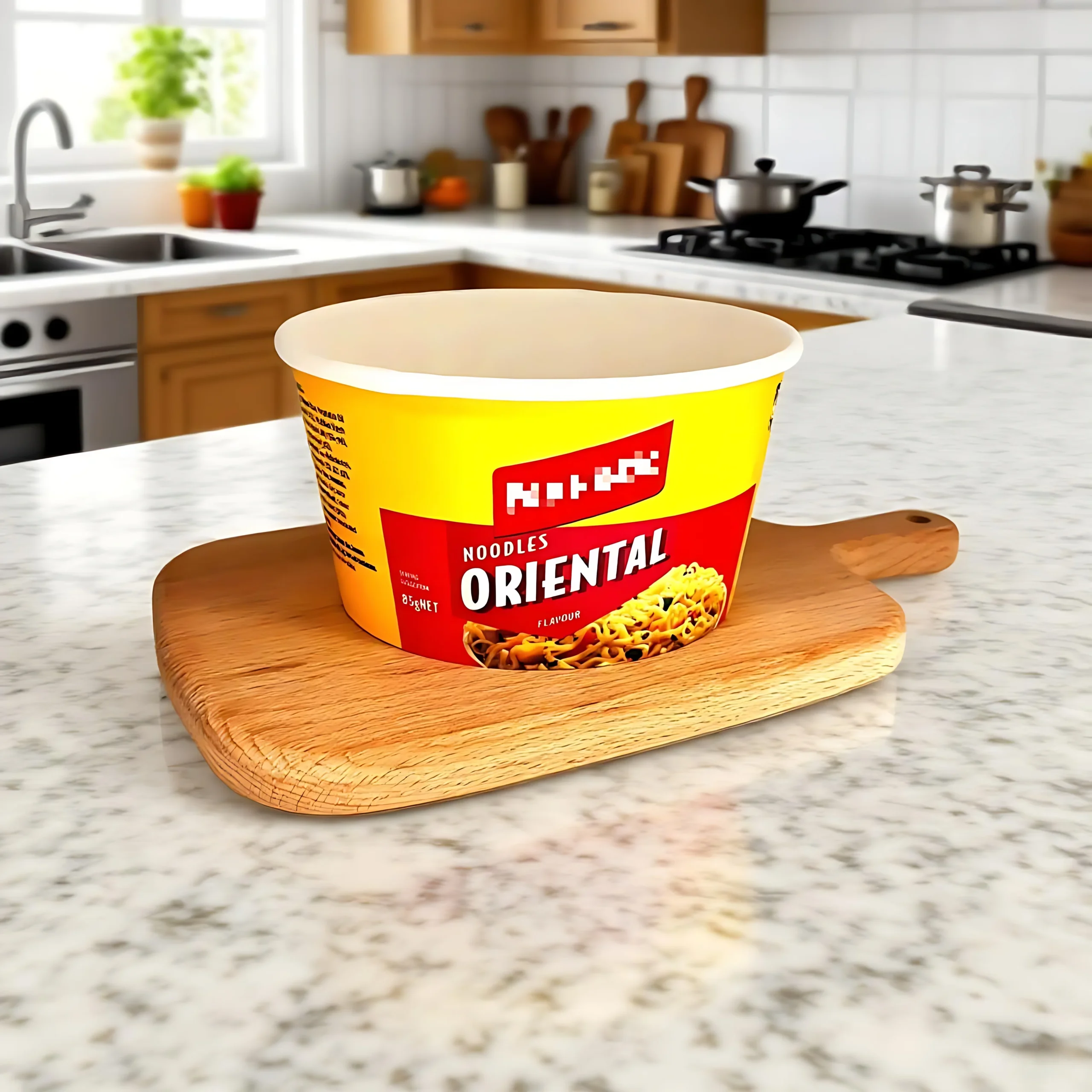 He3935138c3a64c6bb2aedd379264e586m.webp YBLPAK Wholesale Noodle Packaging Cup Supplier Hot 27oz Instant Noodle Paper Bowl Takeaway Disposable Paper Soup Ramen Container - 画像 (1)