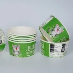 YBLPAK Eco Friendly Paper Petgrass Bowl Disposable Pet Food Container for Catgrass Dog Food Treats Meat Strips Nutritional Paste – Image 4