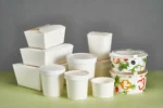 Hot Selling Custom 20oz Disposable Single Wall Paper Soup Bowl Includes Paper Lid - Imagen 4