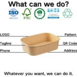 Xiamen Biodegradable Disposable Kraft Paper Salad Bowl with Lid Fast Food Takeaway Container for Soup Noodle Meal Snack Pet Food - Image 6