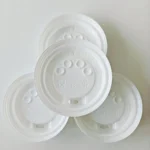 YBLPAK Leak-Proof Plastic Coffee Cup Lids for 8oz 10oz 12oz 16oz 20oz 22oz Disposable Coffee Cup Eco-Friendly Food Grade Cup Lid – Image 2