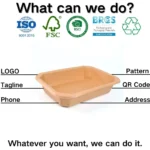 YBLPAK Wholesale Octagonal Paper Lunch Bowl Biodegradable Takeaway Food Packaging Box Disposable Paper Container for Snack Bread - Imagen 6