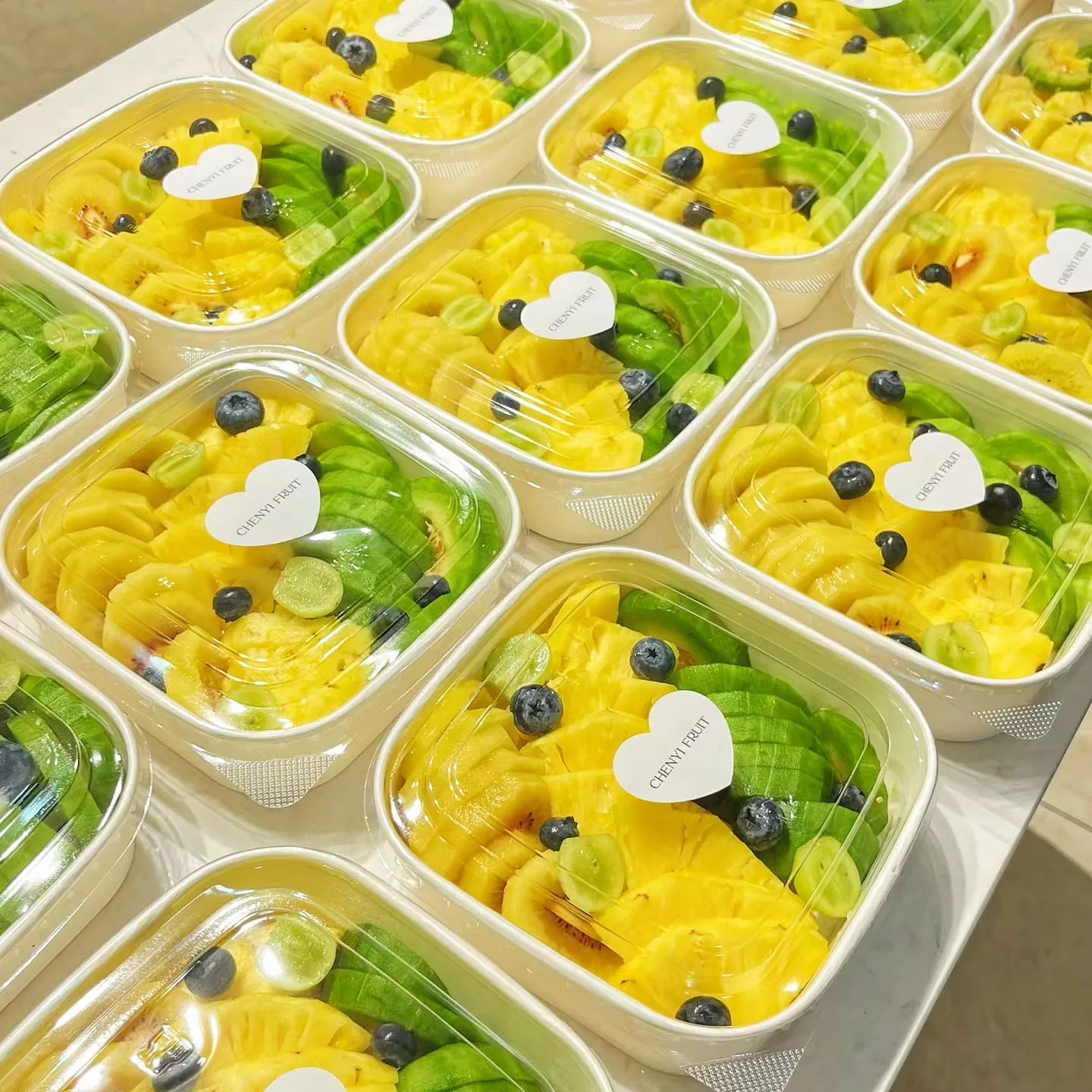 Hf525129713954f10af9f3bf311c3fb7c9.webp Xiamen Disposable Kraft Paper Bowls with Lids Square Paper Food Containers for Hot/Cold Food Fruit Meal Prep Ice Cream Take Away - Imagen 1