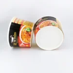 YBLPAK Hot Sale 875ml Paper Cups Bowls for Instant Noodle Insulated Sturdy Lightweight Stackable Recyclable Eco Friendly Natural - Image 3