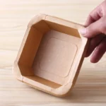 YBLPAK 10oz Octagon Paper Bowls Disposable Food Containers with Lids Disposable Salad Box for Diet Salad Ice Cream Yogurt Cookie - Imagen 4