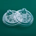 YBLPAK 90mm clear Plastic Cold Drinking Cup Lid Plastic Spout Lid PP Material Cola Cover for 10 12oz Paper Cups and Plastic Cups